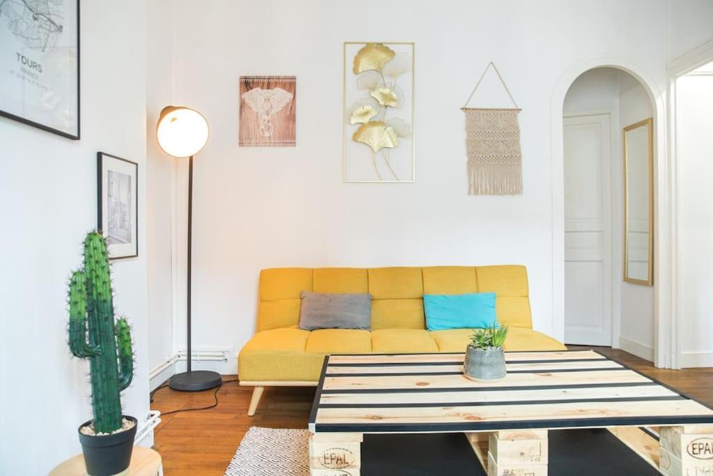 Appartement T2 Au Calme Cosy - Quartier Prebendes Tours Dış mekan fotoğraf
